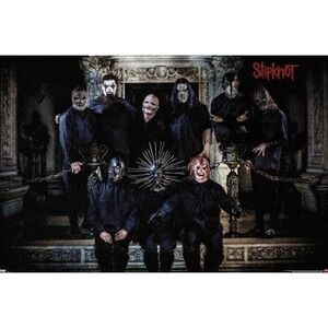 Slipknot Portrait Band Poster RP13897 Nu Metal Masked Group Wall Art 24x36 New